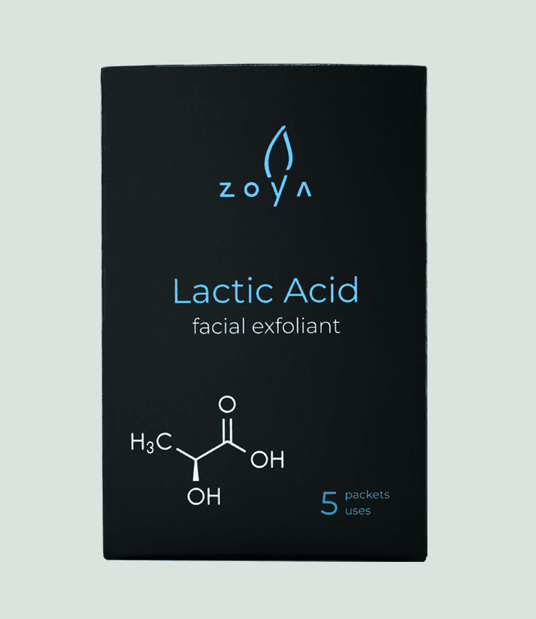 ZOYA Lactic Acid facial exfoliant